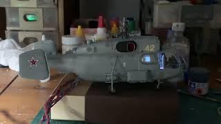 1/48 kamov ka 27 helix hobby boss with LED