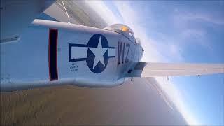Alan Bales, Norfolks Titan T51 Mustang G MUZY & G MM Formation flight on 12 12 2017 to music