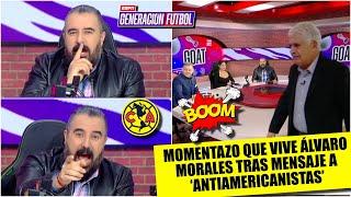 CONTUNDENTE mensaje que dejó ÁLVARO a los ANTIAMERICANISTAS. TUCA FERRETTI reaccionó | Generación F