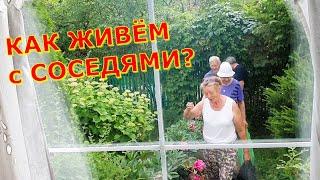 Жизнь на даче. Соседи в гостях