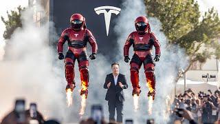 Elon Musk's First Prototype of Flying Tesla Suit SHOCKED The World