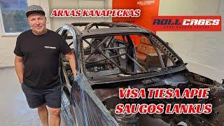 MARKELEVIČIUS #95 VISA TIESA APIE SAUGOS LANKUS. ARNAS KANAPECKAS - ARNO SAUGOS LANKAI - ROLL CAGES