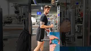 Разгибания на трицепс #бодибилдинг  #gym #aesthetic #техника #тренер #новичок #викинг #viking
