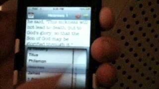 Holy bible app review - iPhone and iPod Touch