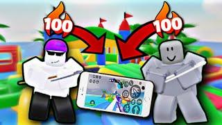 DESTROYING RIVALS LOBBIES ON MOBILE!! (Roblox RIVALS)