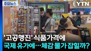 '고공행진' 식품가격에 국제 유가에...체감 물가 잡힐까? / YTN