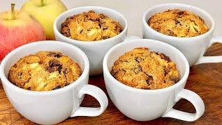  Dessert in a mug for Christmas! Flourless! Gluten-free! No extra calories