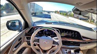 2021 Cadillac Escalade Super Cruise POV Test Drive (3D Audio)(ASMR)