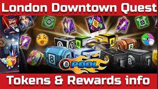 Upcoming London Downtown Quest in 8 Ball Pool Tokens & Rewards info