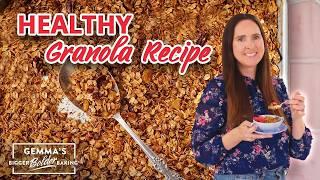 The Best Granola Recipe (No Refined Sugar!)