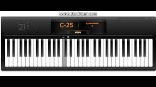 Starboy Virtual Piano Sheets #Easy