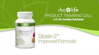 RBC Life Dr. Carolyn Rachaner Diosin-2 Improved Formula 0616