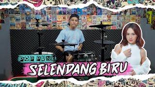 HAPPY ASMARA - SELENDANG BIRU VERSI POP PUNK ( DRUM COVER )