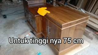 Bufet tv / Meja tv Minimalis Modern // kayu jati