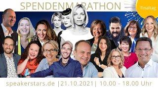 Speaker Stars Spendenmarathon | Finaltag | 21.10.2021