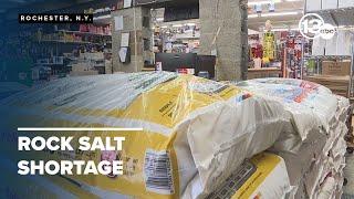 Rochester hardware store struggling to keep up with salt demand amid shortage