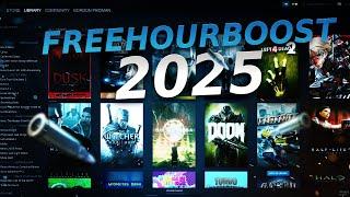 How To Boost your Steam Hours For Free 2025 - FreeHourBoost.com