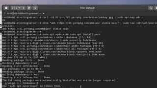 Installing Yarn in Linux  (Ubuntu/Debian/Mint) via Terminal  -- Tekraze