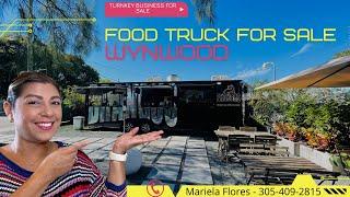 Food Truck Business For Sale in Wynwood (Miami, FL) Turnkey Business - Call Mariela 305-409-2815