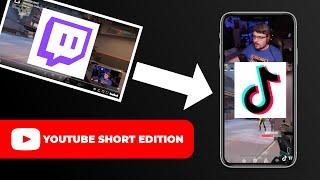 EASILY Turn Twitch Clips Into TikTok Videos! #Shorts