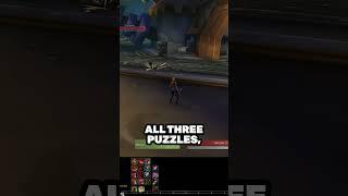 Did you know? Completing this Puzzle Unlocks a Hunter Pet  #worldofwarcraft #shorts #gaming