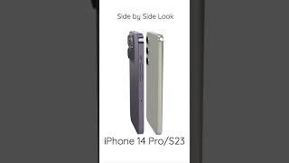 iPhone and S23 Side by Side Look @JoelAnis #shorts