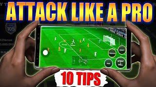 10 Important Tips You Must Know | How to become PRO in FC Mobile | FC Mobile Top 10 Tips for Attack