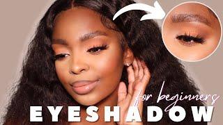 HOW TO : Apply  Eyeshadow for beginners (very detailed) | Naledi_M | South African Youtuber