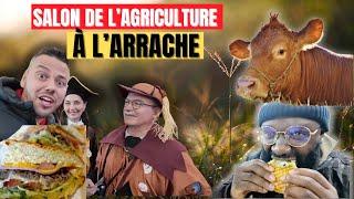 Le MEILLEUR de la FOOD au SALON de l'AGRICULTURE ! On mange tout !