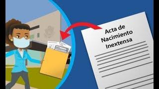 ÚLTIMA NOTICIA DE INMIGRACIÓN: Diferencia entre Acta Inextensa y Extracto de Acta!! Experto aclara