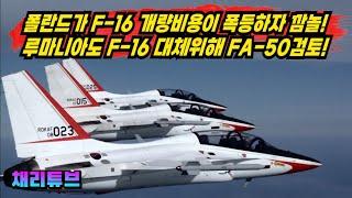 韓, F-16전투기 개량비용 폭등하자 루마니아에도 FA-50 경전투기 본격제안!