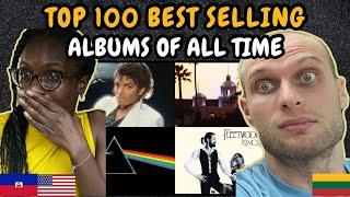 REACTION TO Top 100 Best Selling Albums of All Time | FIRST TIME WATCHING