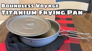 Boundless Voyage Titanium Fry Pan