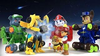 Paw Patrol TRANSFORMERS Save Bumblebee || Playtime with Keith's Toy Box