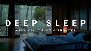 Perfect Rain Sounds For Sleeping And Relaxing - Rain And Thunder Sounds For Deep Sleep, ASMR