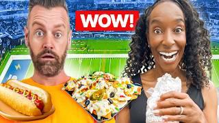 8 Hours of NFL Food at Our FIRST Ever NFL Game – Worth It?