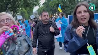 Репортаж с «Марша Европы» в Тбилиси