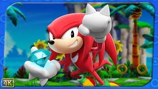 Sonic Superstars ⁴ᴷ Full Playthrough (Story Mode, All 7 Chaos Emeralds) Knuckles gameplay