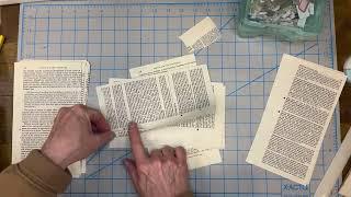 Mass Making Crafting DIY Ephemera for our Journals on this crafty chatty livestream #livecrafting