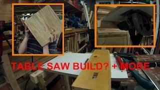 VLOG homemade tablesaw/ stickers..and more