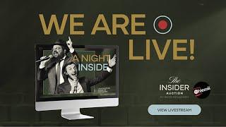 LIVE: The Insider Auction - Benny Friedman & Shulem Lemmer - 3/9/2025 - 7:00PM