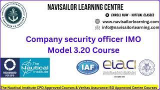 CSO  IMO Model 3 20 Company security officer Online Course