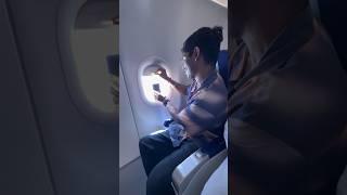 Warning ️ Don't try on Airplane  #sanjoydasofficial #shorts #viral #trending