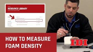 How to Measure Spray Foam Insulation Density