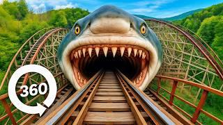 Shark Roller Coaster - 360° VR Video