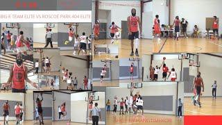 WE RUN THEM OUT THE GYM ROSCOE PARK 404 ELITE 1-1 VS BIG E TEAM ELITE  2-0  (THE GOD JP MIC'D UP)