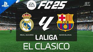 FC 25 | Real Madrid vs Barcelona | La Liga 24/25 | PS5 Full Match