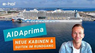 AIDA Cruises: AIDAprima Rundgang mit neuen frischen Eindrücken von Bord