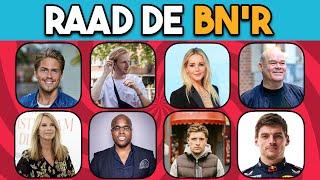 RAAD DE BEKENDE NEDERLANDER || BN'R QUIZ