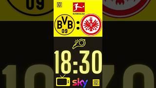 Spieltag Borussia Dortmund gegen Eintracht Frankfurt #bvb #bvb09 #borussiadortmund #bvbsge #spieltag